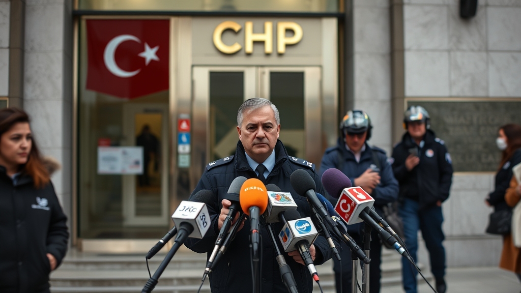 Polizeieinsatz in Ankara: CHP-Büros gestürmt