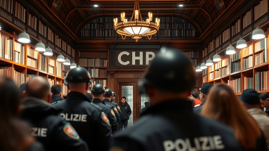 Polizeieinsatz in Ankara: CHP-Zentrale gestürmt