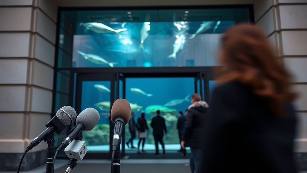 Mariage sous les yeux d'un requin au Grand Aquarium de Saint-Malo